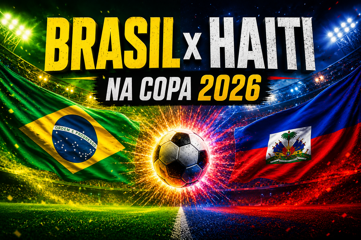 Brasil x Haiti na Copa 2026